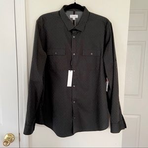 Calvin Klein black print shirt